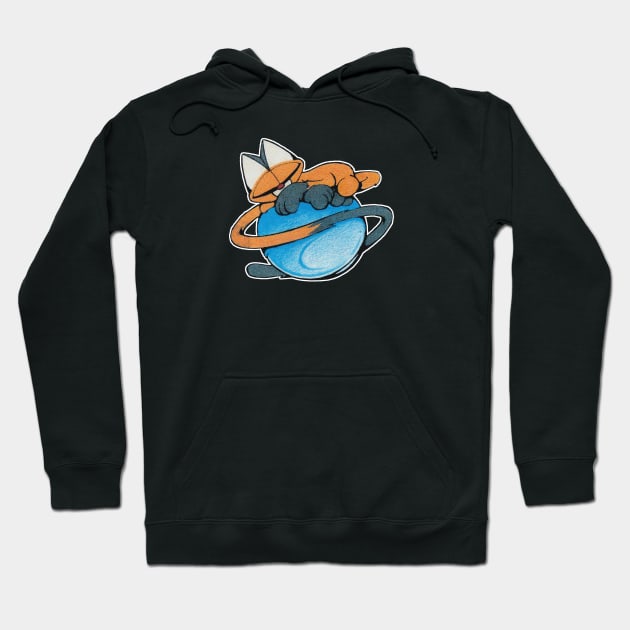 "Simon Saturn" - Limited Edition Hoodie by MGleasonIllustration